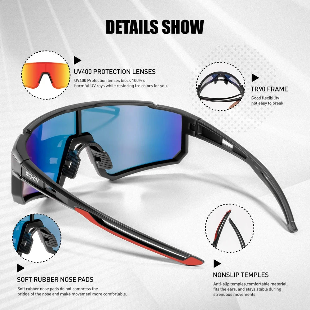 Sport Performance Cycling Sunglasses